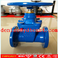 Ductile iron Manual Flange End Gate Vavle Competitive price