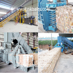 Scrap Kraft paper baler press machine