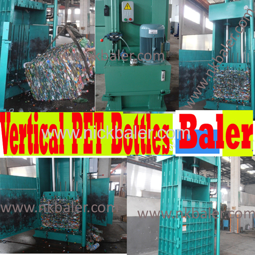 Cardboard Plastic Paper Press Baler