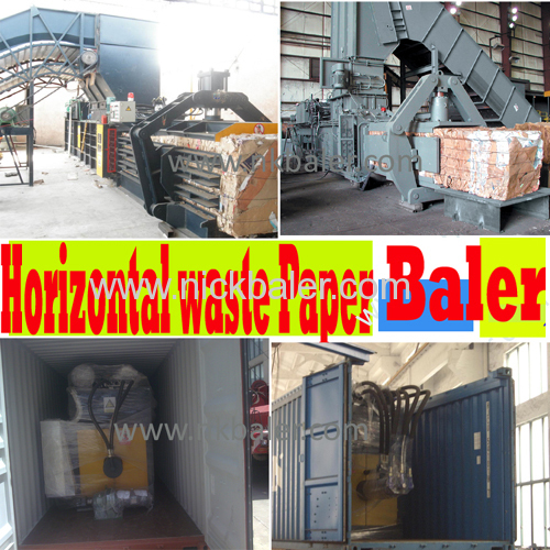 Nick Brand name Cardboard Hydraulic Paper Bailing Machine