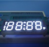 Custom Ultra white common anode 4 digit 0.56&quot; 7 segment led display for oven timer control