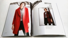 Custom softcover fashion magazine printing