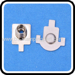Customized battery spring contact