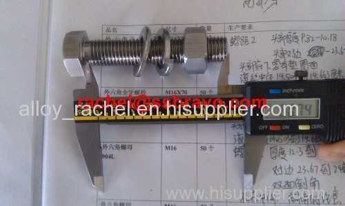 duplex2205 hex bolt heavy hex bolts screws s31803