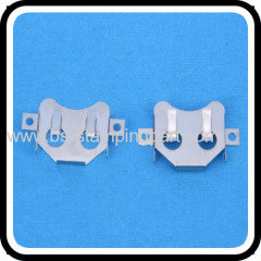 nickel plating CR2032 battery holder