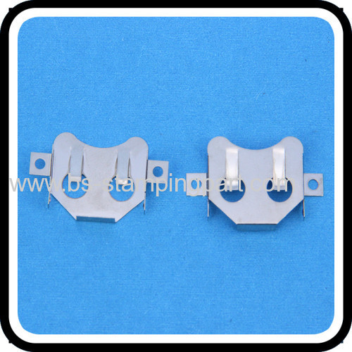 mould ready nickel plating steel CR2032 battery holder
