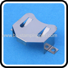 spring steel CR2032 battery holder