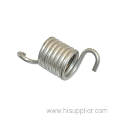 5*90 White zinc twisting tension spring