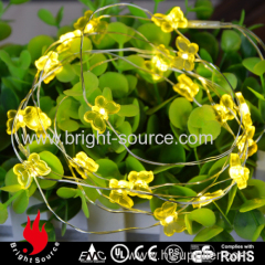 Butter Fly Shape Mini Led Lights 20 leds