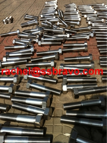 Monel400 bolt hex head cap screw UNSN04400 EN 2.4360