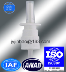 High Quality PP mist sprayer Nasal Sprayer 20/410 for medical use