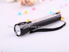 Solar Power Product Aluminium 7-LED Torch Light Green Energy 048