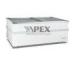 Supermarket display 600L flat glass top freezers for food in stock