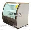Stainless Steel Curve glass cold Deli Display Cooler for freash meat