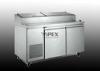 Sandwich Prep Tables under counter fridge freezer 2 door 680L