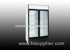 Commercial beverage cooler with glass door / Cold drink display refrigerator