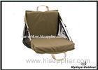 Khaki Foam Stadium Seat Pads / 45 Ounces Seat Cushions For Stadiums