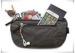 Personalized Custom Camo Fanny Pack Black Polyester 2 In 1 Travel Wallet