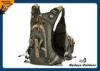 Mesh Backing Portable Fly Fishing Backpack Vest Army Green Water Resistant