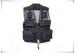 Black Fishing Vest With Zipper