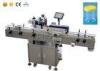 Omron detect magic eye automatic round bottle sticker labeling machine with date printer