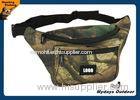 Custom Men Polyester Camo Fanny Pack Waterproof 600D Oxford Accessory Pouches
