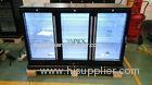 320L Triple Sliding Doors Back Bar Beer Cooler with LG Compressor Bar Refrigeration Equipment