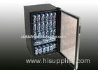 Restaurant Advertisement Mini Bar Fridge Two sides vertical LED light