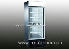 Single Glass door Vertical freezer / upright commercial freezer 650L