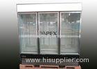 Apex Free Standing Upright Display Freezer / 3 glass door freezer