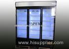 Three doors Upright Display Freezer storage food or ice cream 1500L for North America Market
