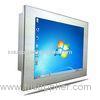 High Performance Front Industrial Panel PC Windows XP IP65 10 Inch