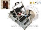 Semi automatic cylinders sticker labeling machine for round tubes
