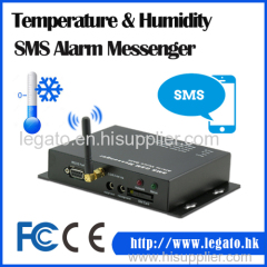 Temperature & Humidity SMS Alarm Messenger