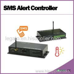 telephone remote control sending sms message on alarm triggered