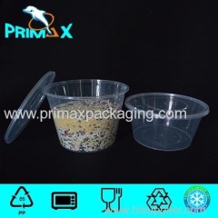 Microwave Plastic Disposable Food Containers Soup Bowl