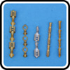 PCB ground brass terminal