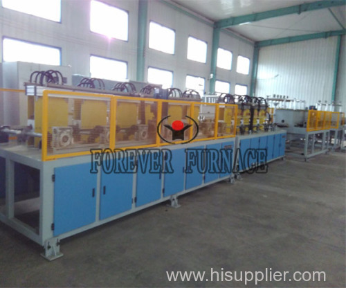 Steel bar induction heater