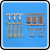 brass PCB solder terminal
