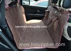 Personalized Quilted Pet Car Seat Covers Hammock Heavy Duty Material