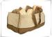 Canvas Pocket Bucket Tool Bag Waterproof Log Tote Bag 24" X 11.75" X 11.75"