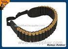 30 Adjustable Black Shotgun Shell Belt / Shotshell Belt Holder 31.8 X 3.9 Inch