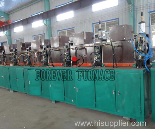 Steel pipe induction heating line Steel pipe induction heating equipment manufacturer