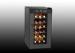 18 bottles single zone Wine Chiller with flat mirro glass door