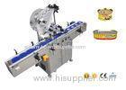 CE Flat surface label applicator machine with collection table