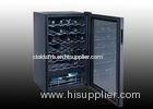 Summit bottle wine storage coolerglass door / under counter wine fridge