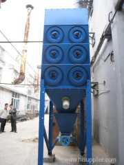 vertical cartridge dust collector for woodworking/ battery