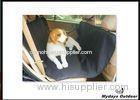 Blue Polyester Zipper Pet Car Seat Covers Waterproof Durable For Dogs