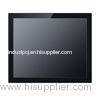 IP65 17 Inch Industrial LCD Monitor Vga Black High Resolution