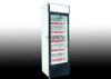 Single door upright bottle cooler 360L / glass front beverage refrigerator
